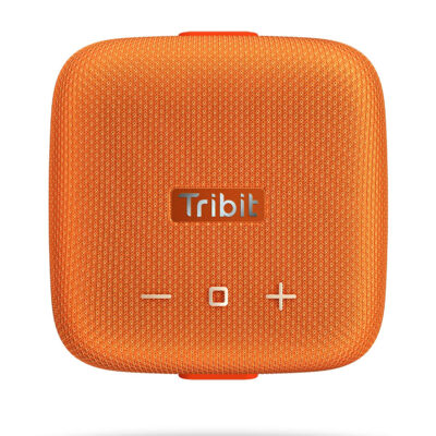 Tribit StormBox Micro 360° Full Surround Sound, Enhanced Bass, Wireless Dual Pairing, IPX7 Waterproof, 10-Hour Playtime – Orange