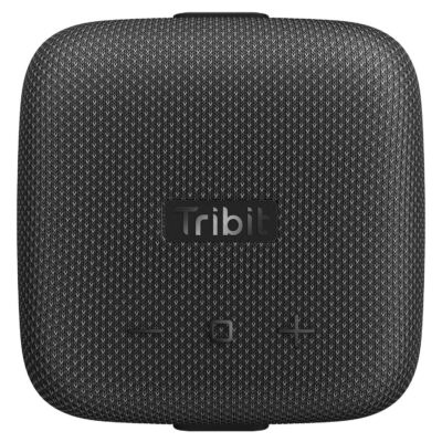 Tribit StormBox Micro 360° Full Surround Sound, Enhanced Bass, Wireless Dual Pairing, IPX7 Waterproof, 10-Hour Playtime – Black