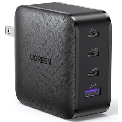 UGreen USB C Charger 65W 4-Ports PD GaN Fast Charger