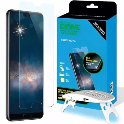 Whitestone Huawei P20 Pro Tempered Glass Screen Protector With UV