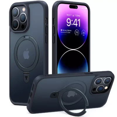 Torras iPhone 14 Pro Max UPRO OStand Case - Black