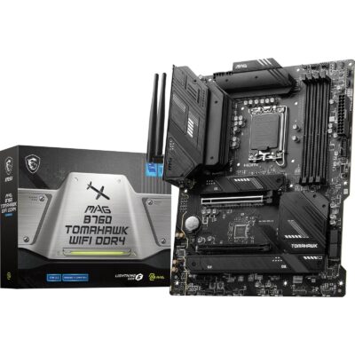 MSI MAG B760 TOMAHAWK WIFI DDR4 LGA 1700 ATX Gaming Motherboard