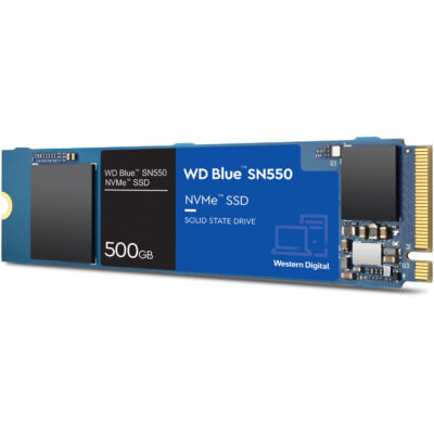 Western Digital 500GB Blue SN550 NVMe M.2 Internal SSD