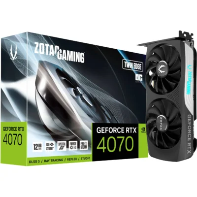 ZOTAC GeForce RTX 4070 GAMING Twin Edge OC 12GB Graphics Card