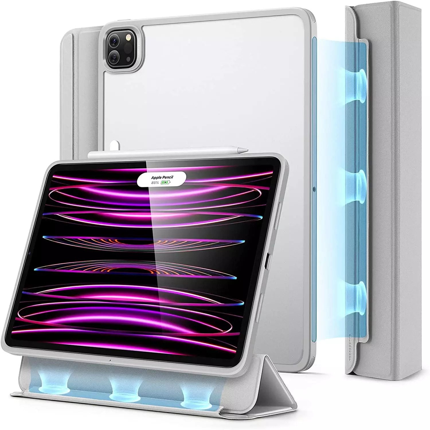 ipad-pro-12.9-ascend-hybrid-case-silver-gray