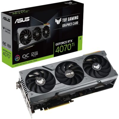 ASUS TUF Gaming GeForce RTX 4070 Ti 12GB GDDR6X OC Edition Graphics Card