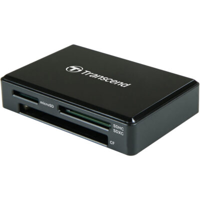 Transcend RDC8K2 USB 3.1 Gen 1 Card Reader - Black