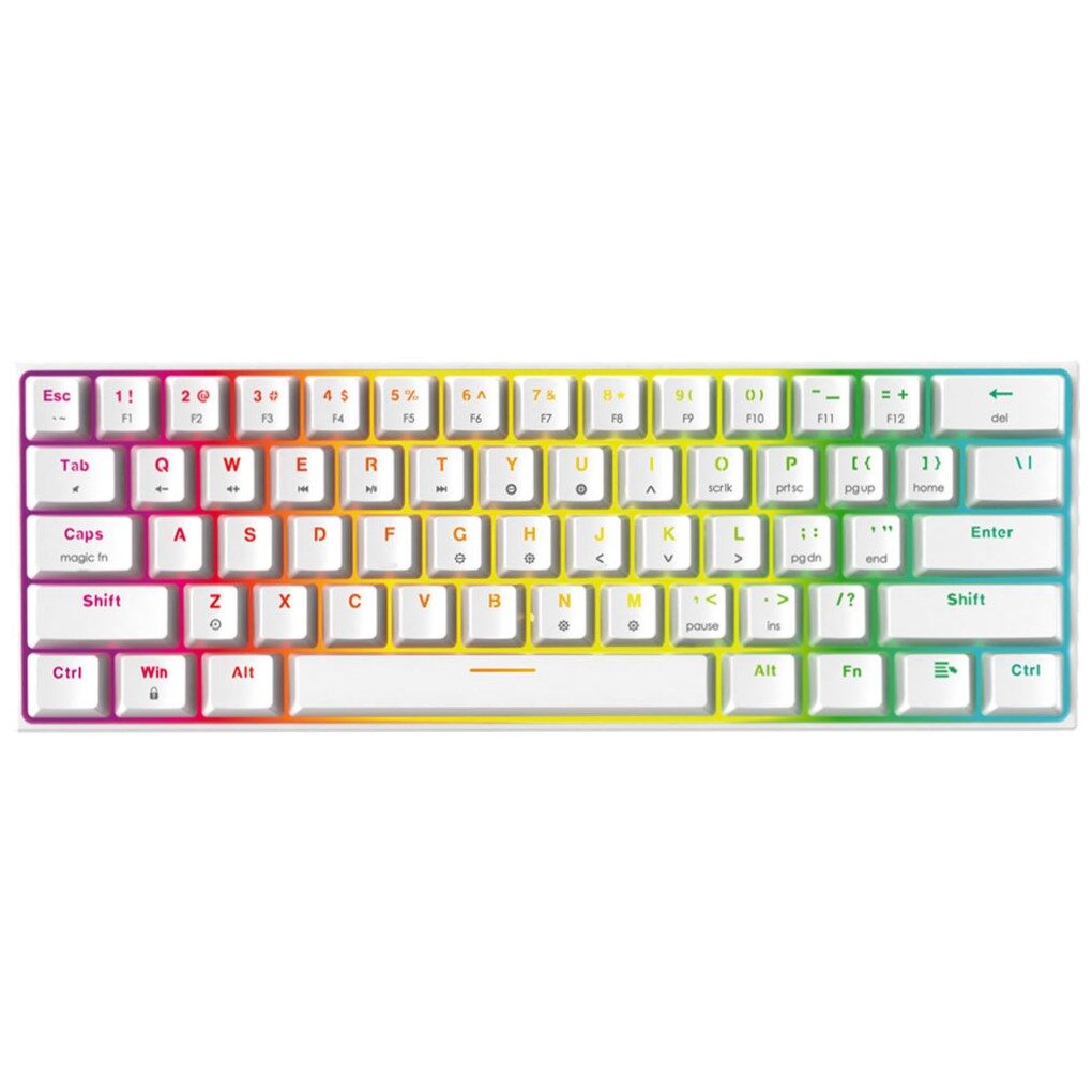 Fantech maxfit61 white keyboard at lowest price in pakistan eezepc 1