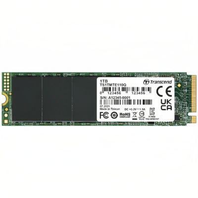 Transcend 1TB 110Q M.2 NVMe PCIe Gen3 x4 Solid State Drive