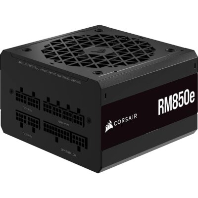 CORSAIR RM850e 80 PLUS Gold Fully Modular Low-Noise ATX Power Supply - Black