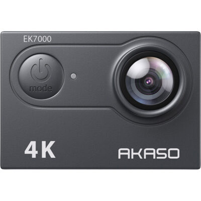 AKASO EK7000 4K 30FPS 20MP Action Camera Ultra HD Underwater Camera 170 Degree Wide Angle 98FT Waterproof Camera Support External Microphone