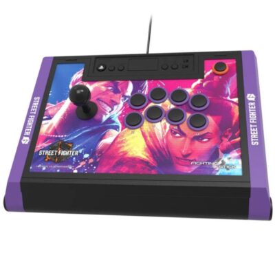 HORI PlayStation 5 Fighting Stick Alpha - Tournament Grade Fightstick for PS5, PS4, PC (Street Fighter 6 Edition)