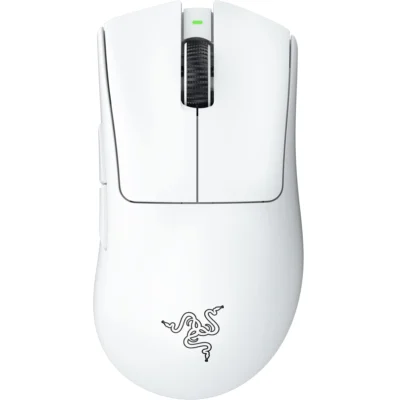 Razer DeathAdder V3 Pro Ergonomic Wireless Gaming Mouse (White)