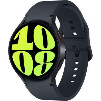 Samsung Galaxy Watch 6 44mm Bluetooth Smartwatch w/ Fitness Tracker, Personalized HR Zones, Advanced Sleep Coaching, Heart Monitor, BIA Sensor, Big screen - Black