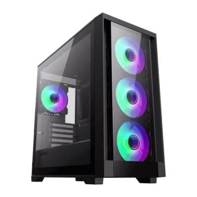 GameMax Defender TG Gaming Computer Case