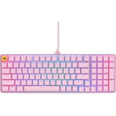 Glorious GMMK2 Compact TKL (65%) Modular Mechanical Keyboard (English US) - (Pink)