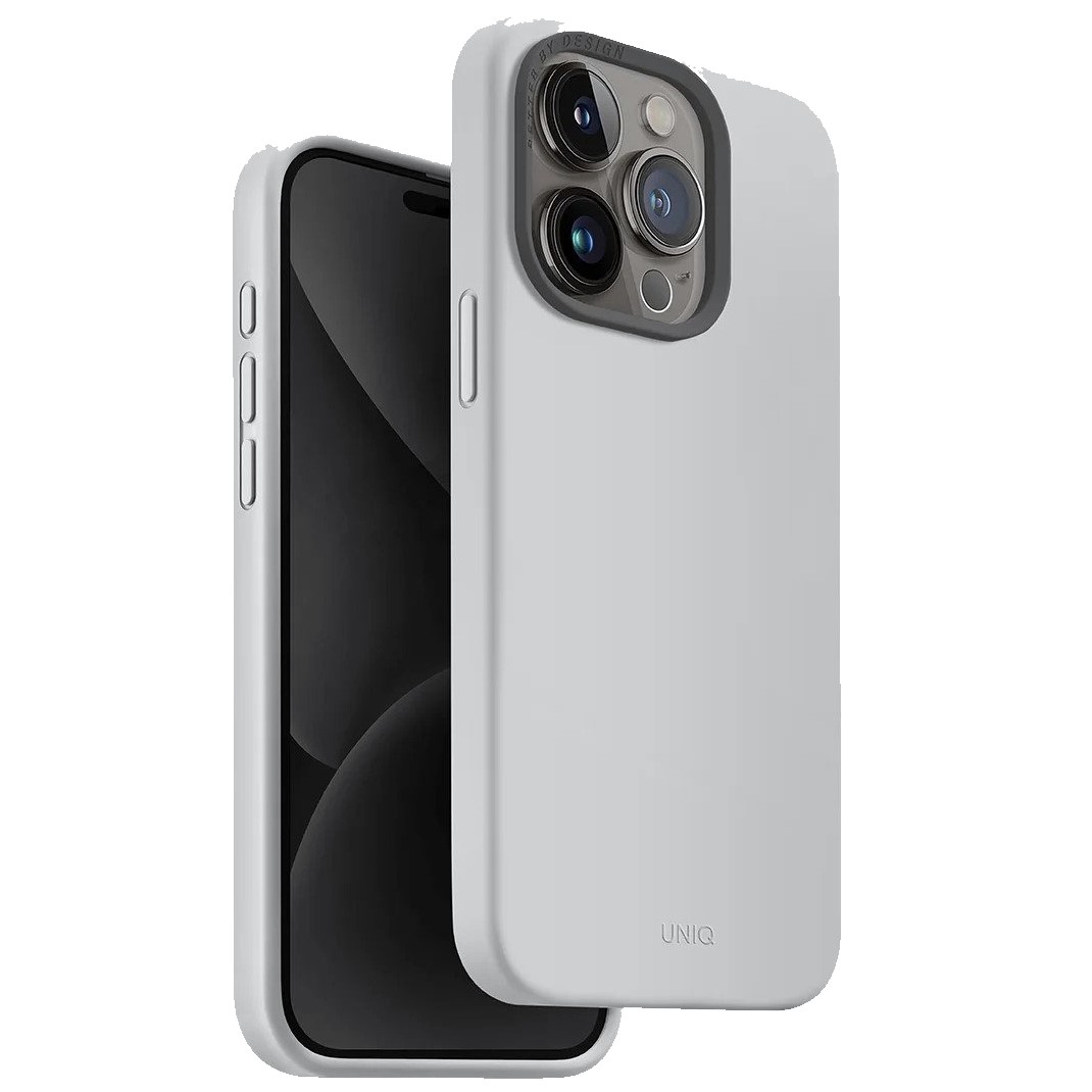 Uniq Lino HueCase for iPhone 15 Pro Grey