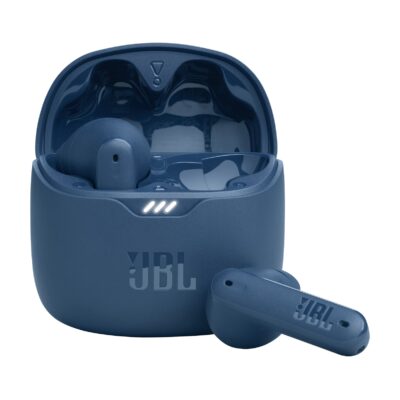 JBL Tune Flex True Wireless Noise-Cancelling Earbuds (Blue)