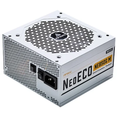 Antec NeoECO NE850G M 80+ Gold Certified 850W Fully Modular Power Supply - White