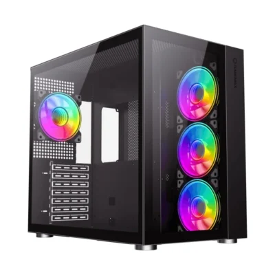 GameMax Infinity Cube Gaming Computer Case - Black
