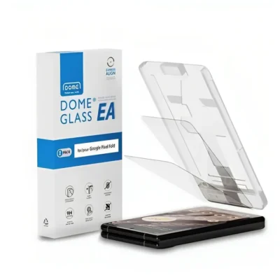 Whitestone Google Pixel Fold Dome EA Front Tempered Glass Screen Protector - Pack of 2 (Front Only)