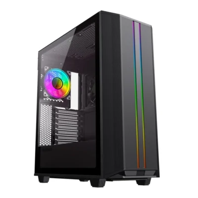 GameMax Precision Gaming Computer Case - Black