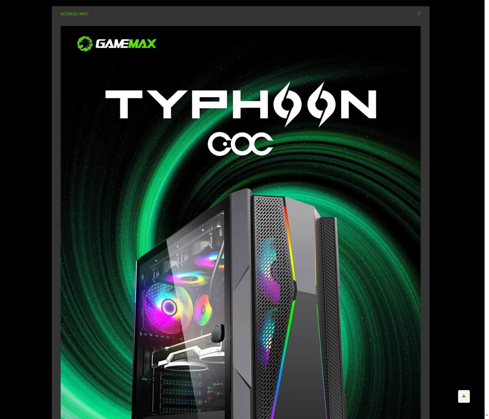 gamemax typhoon coc price in pakistan