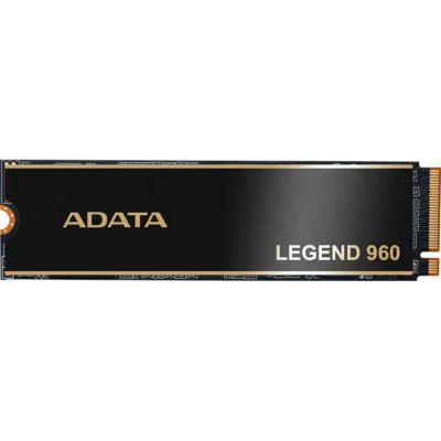 ADATA LEGEND 960 1TB, NVMe PCIe Gen4 x 4 M.2 2280, Speed up to 7,400MB/s, Internal Solid State Drive for PS5 with Heatsink, Gaming, High Performance Computing, Super Endurance with 3D NAND