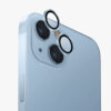 Uniq optix aluminium camera lens protector for iphone 15 blue