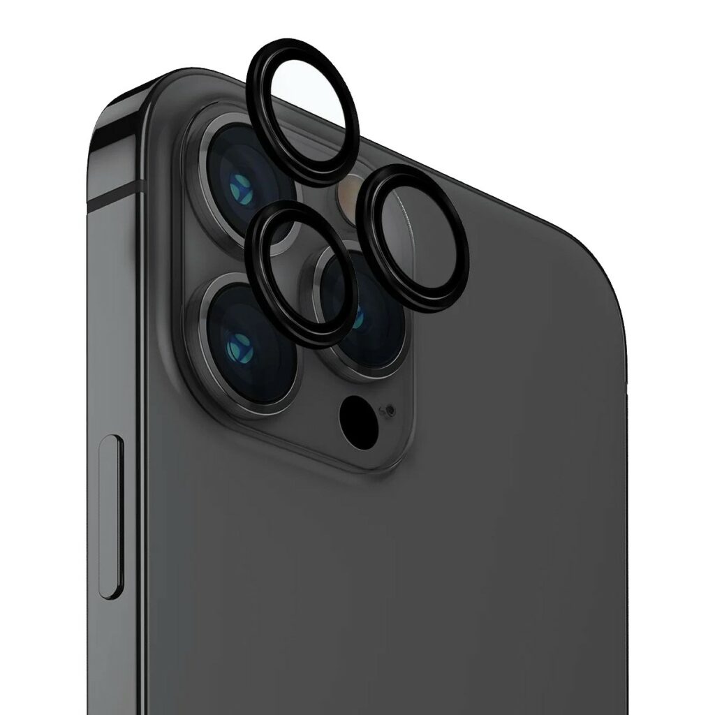 Uniq optix aluminium camera lens protector for iphone 15 pro