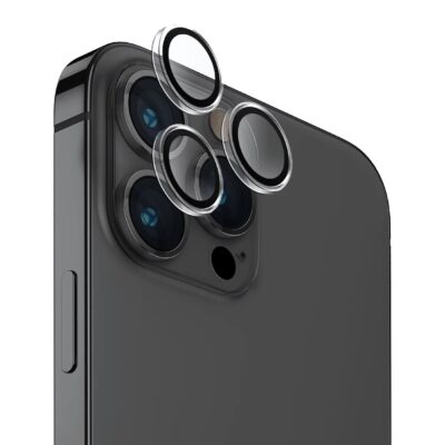 Uniq Optix Camera Lens Protector for iPhone 15 Pro 6.1″ – Crystal Clear