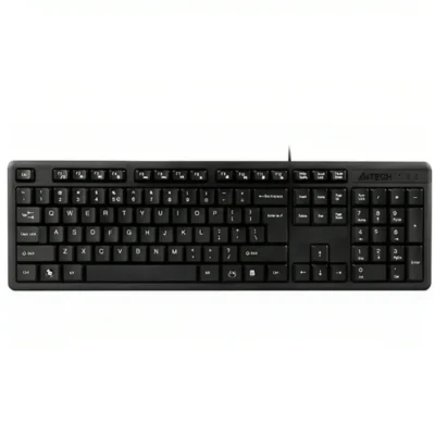 A4Tech KK-3 Multimedia Smart Key FN Keyboard - Black
