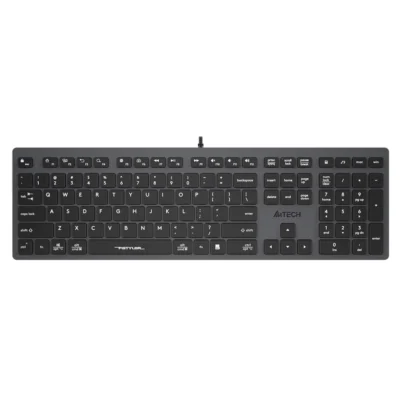 A4Tech Fstyler FX50 Scissor Switch Wired Keyboard - Black