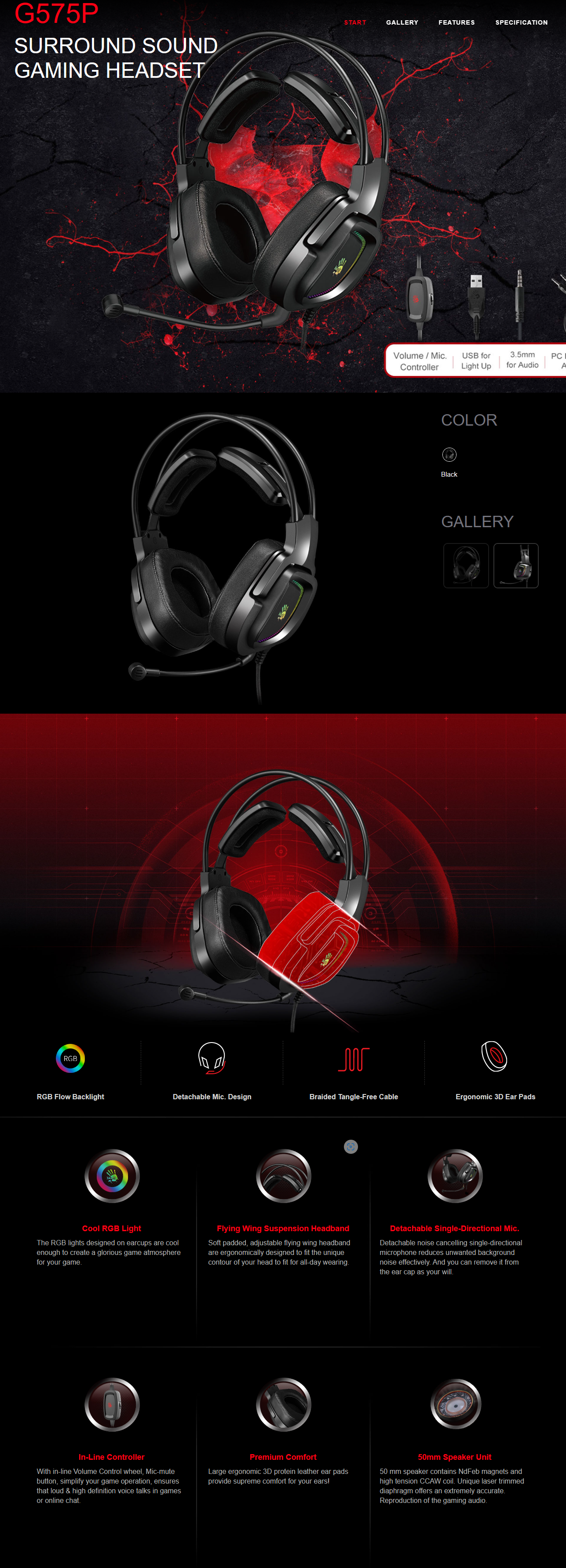 bloody g575p stereo price in pakistan