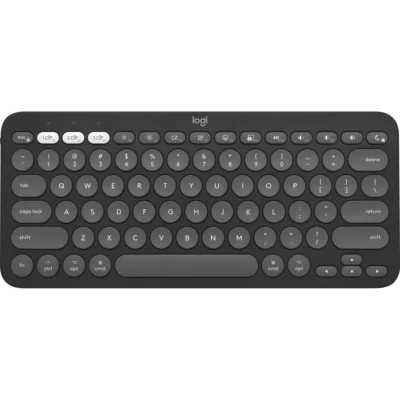 Logitech K380S Pebble Keys 2 Wireless Keyboard (Tonal Graphite)