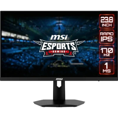 MSI Optix G244F 23.8″ Rapid IPS 170Hz FHD 1ms Esports Gaming Monitor