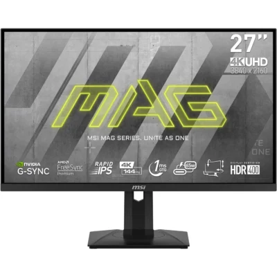 MSI MAG 274UPF 27" UHD 4K G-Sync-C 144Hz 1ms VESA DisplayHDR 400 IPS W-LED Gaming Monitor