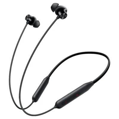 OnePlus Bullets Wireless Z2 with Fast Charge, 30 Hrs Battery Life, Earphones with mic Bluetooth Headset (Magico Black)