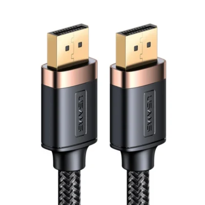 USAMS US-SJ531 U74 DP to DP HD Audio and Video Cable 2m (Black)