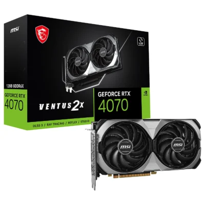 MSI Gaming GeForce RTX 4070 VENTUS 12GB GDRR6X 192-Bit TORX Fan Graphics Card