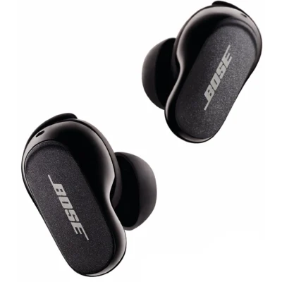 Bose QuietComfort Earbuds II Noise-Canceling True Wireless In-Ear Headphones (Triple Black)
