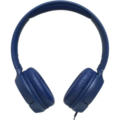 JBL TUNE 500 - Wired On-Ear Headphones - Blue
