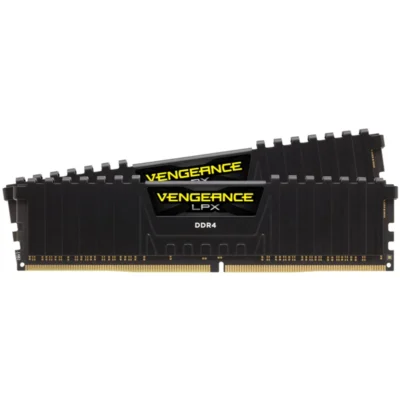 Corsair VENGEANCE® LPX 64GB (2x32GB) DDR4 DRAM 3600MHz C18 Memory Kit - Black
