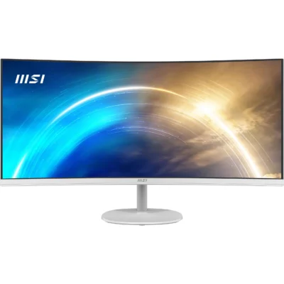 MSI PRO MP341CQW 34" 1440p 100Hz Ultrawide Business Monitor (White)