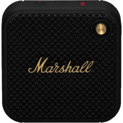 Marshall Willen Portable Bluetooth Speaker (Black & Brass)