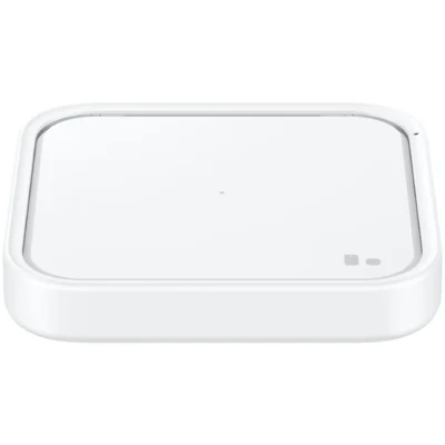 Samsung Super Fast Wireless Charger with Adapter and Cable (White)