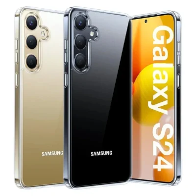 Torras Diamond Series Phone Case for Samsung Galaxy S24 – Clear
