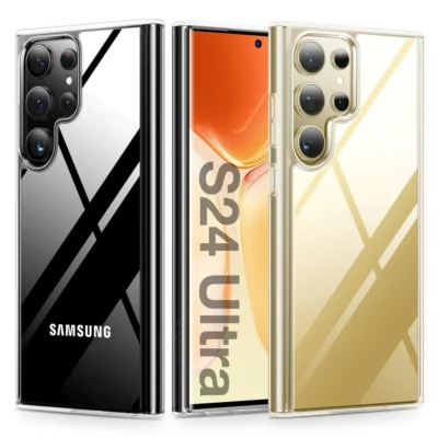 Torras Diamond Series Phone Case for Samsung Galaxy S24 Ultra – Clear