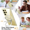 Torras UPRO Ostand Clear Case for SG S24 Ultra-1