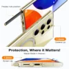 Torras UPRO Ostand Clear Case for SG S24 Ultra-2
